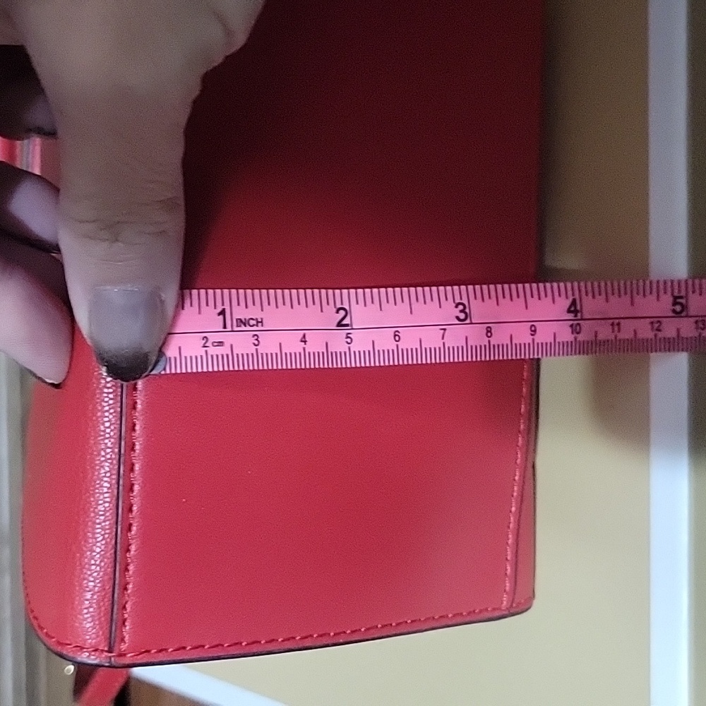 Michael Kors Red Handbag - Picture 12 of 14